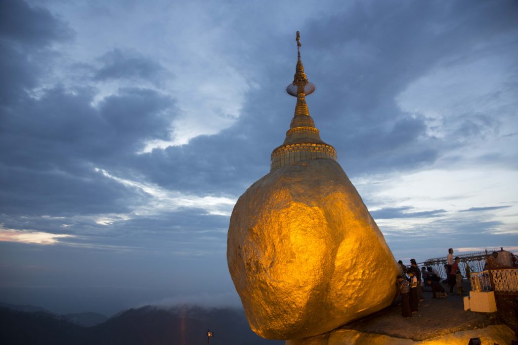 Le Rocher d'Or en Birmanie