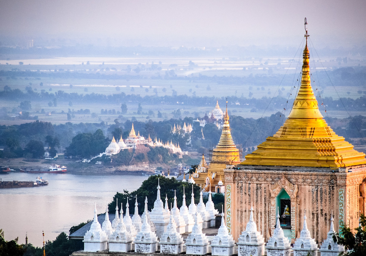 Les monastères de Sagaing