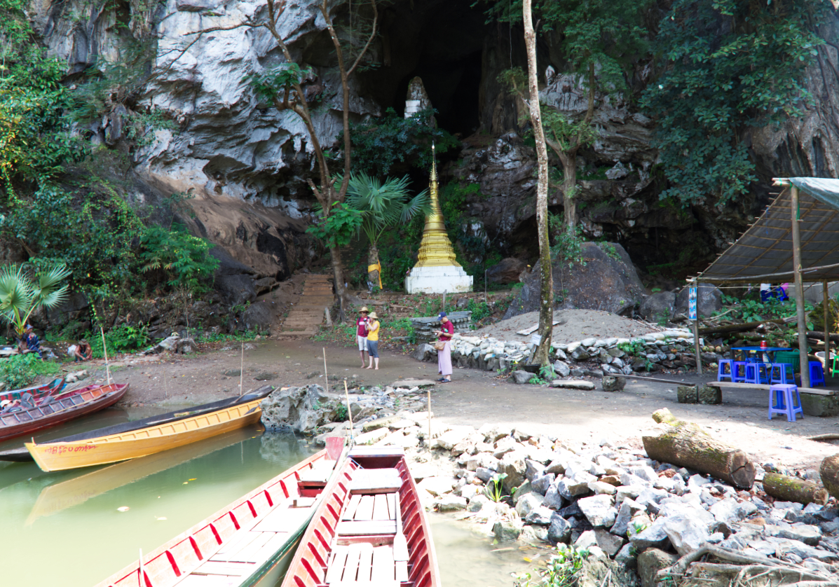 La grotte Kawka Thaung à Hpa An