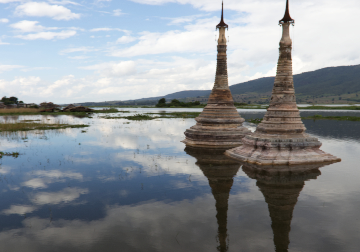 Découverte des pagodes de Sagar au Sud du lac Inle