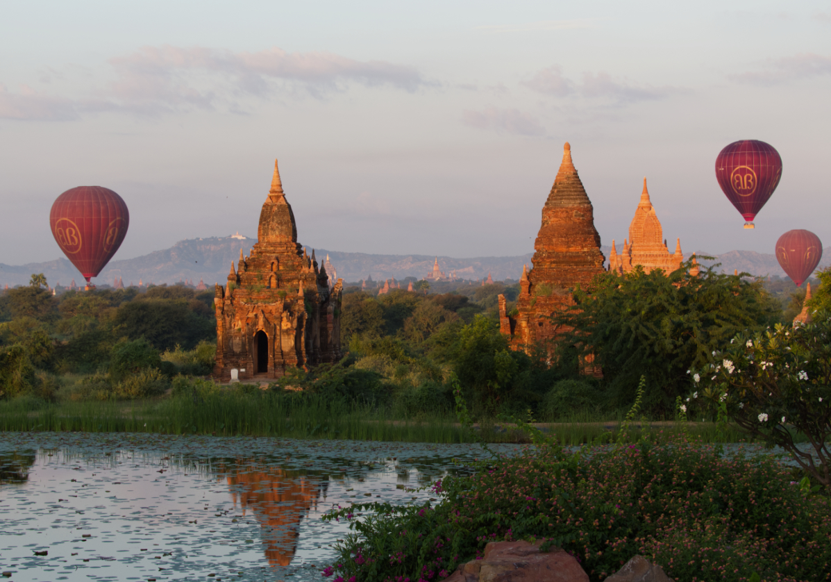 Visite du site de Bagan
