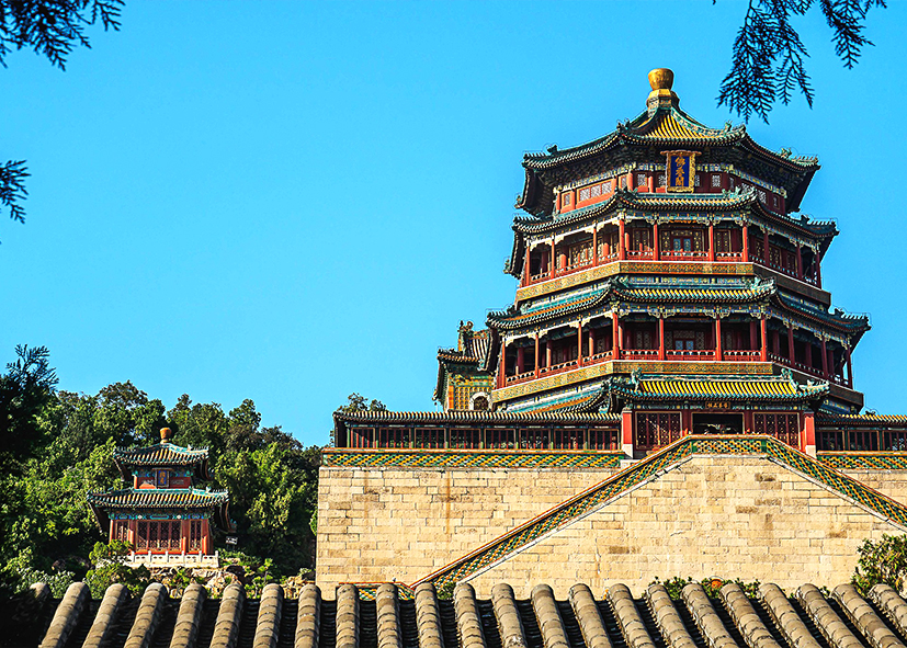 Palais d'Eté dans le vieux Pékin