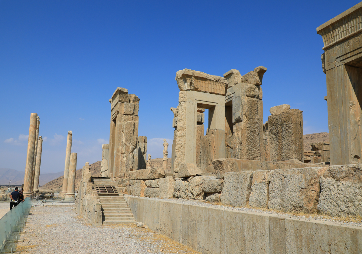 Départ pour Persepolis symbole de la Perse antique