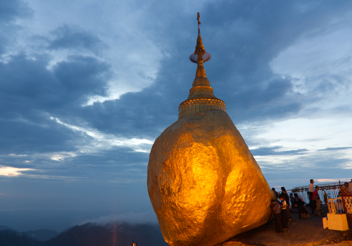  Rocher d'Or symbole de la Birmanie