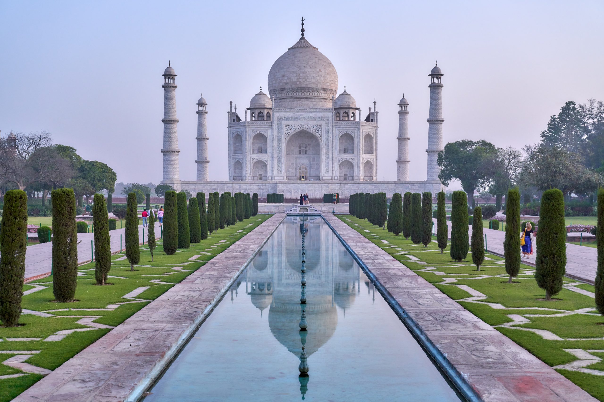 Visite du Taj Mahal à Agra
