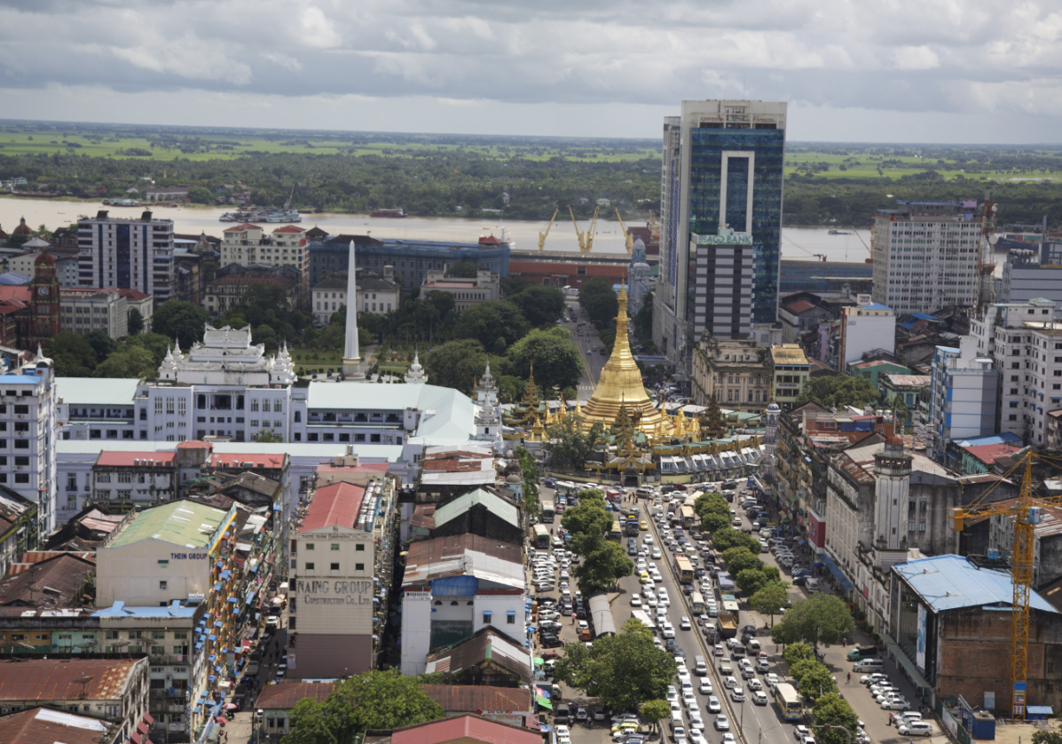 Yangon et ses quartiers