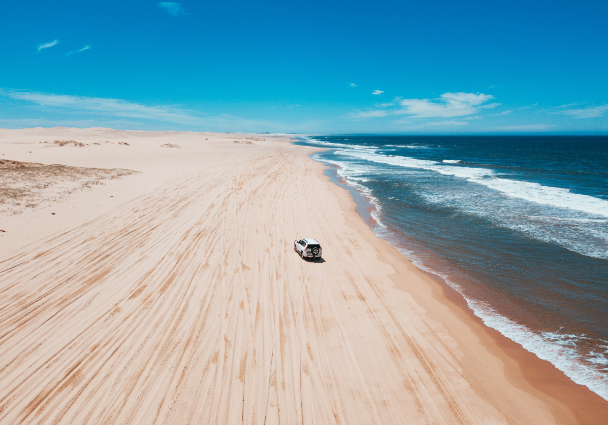 Découverte en 4X4 des plages sauvages du Queensland, voyage en liberté en Australie avec une agence Nirvatravel