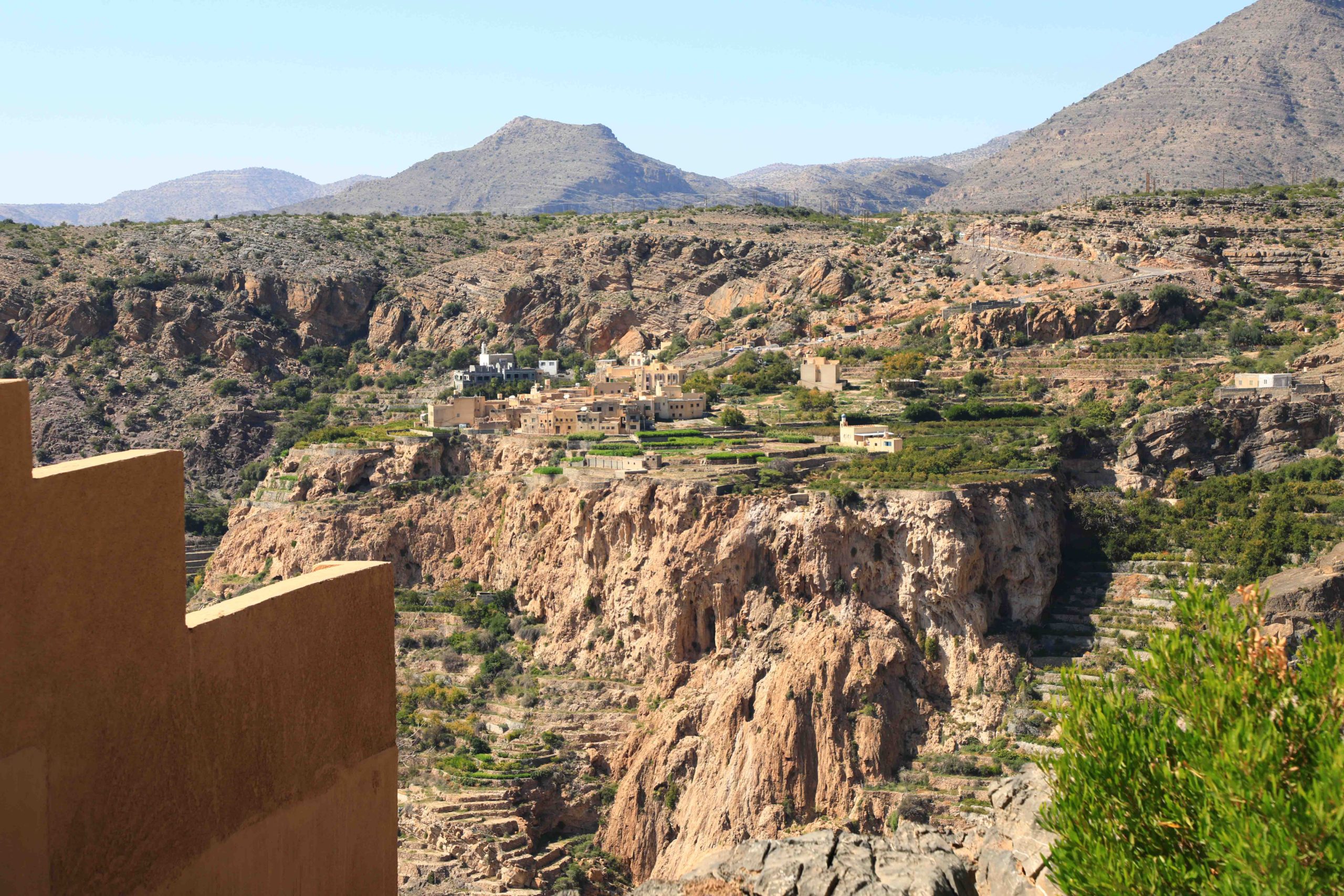 Jabal Al Akhdar, grenier vert d'Oman