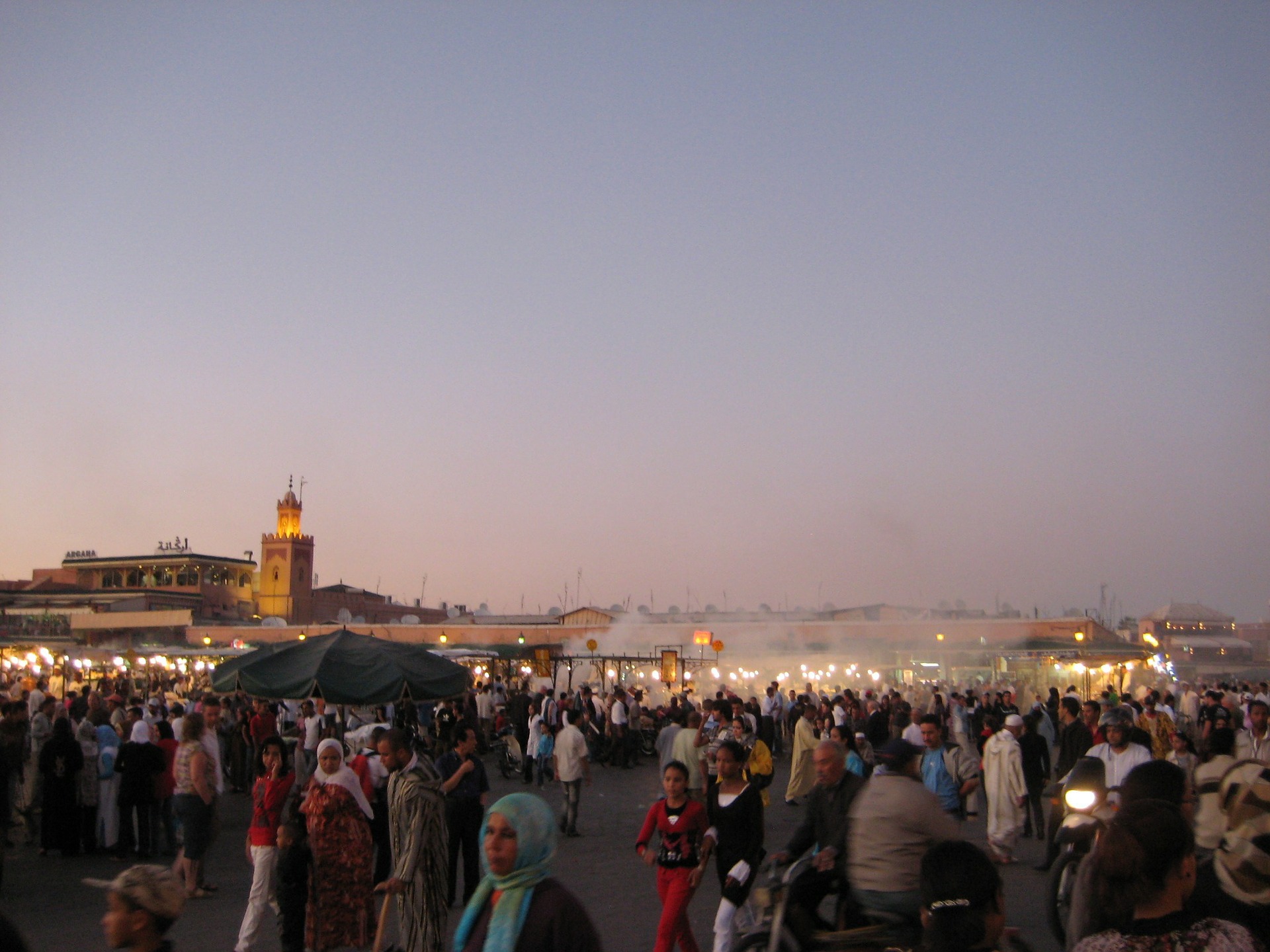 Arrivée et temps libre à Marrakech