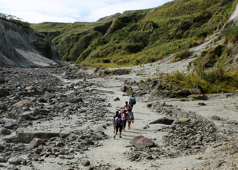 Ascension du volcan Pinatubo