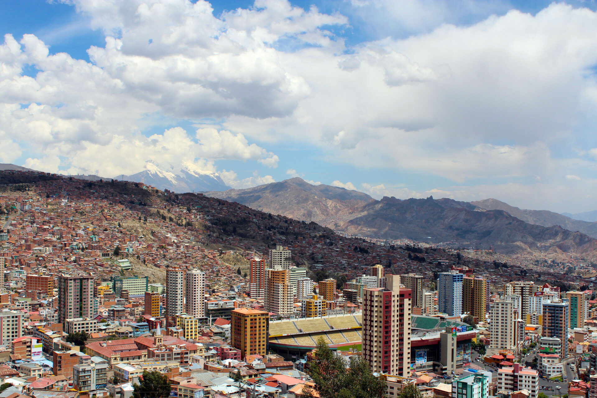 Arrivé à La Paz
