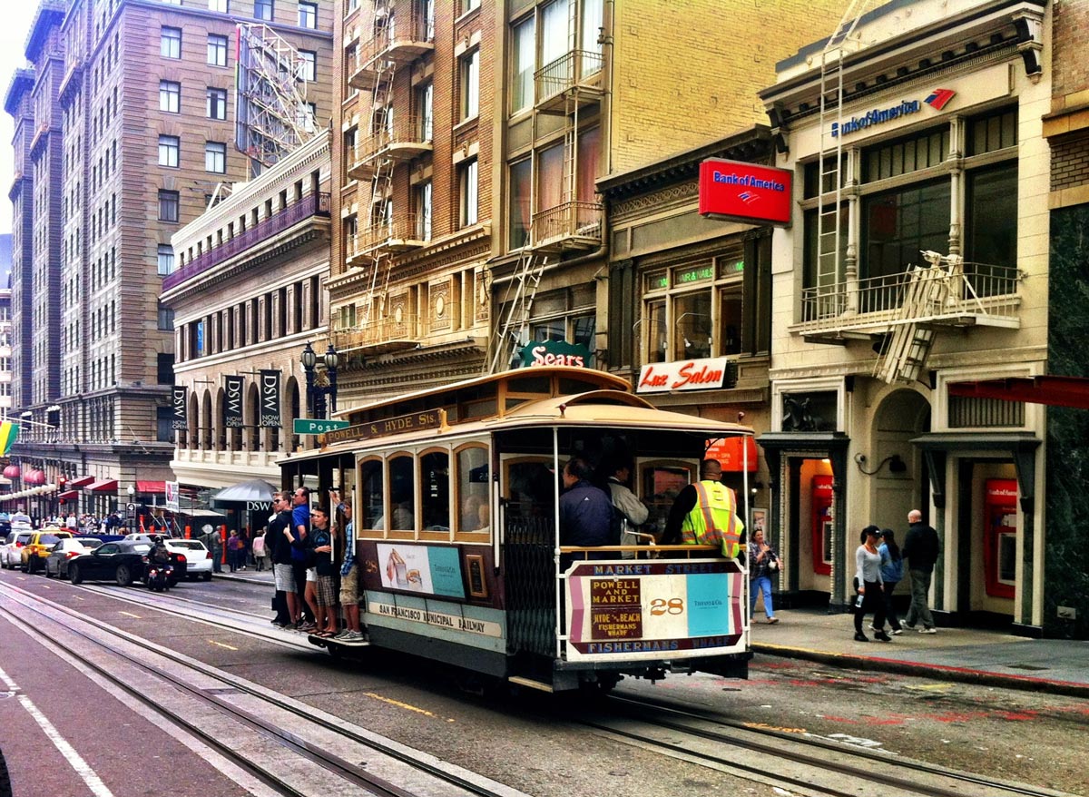 Cable Car pour vos premiers pas à  San Francisco