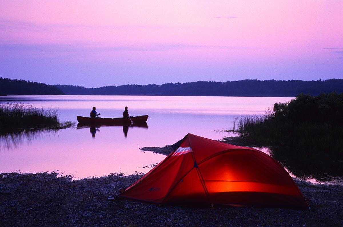 Canoë sur la rivière du Diable au Quebec, partir au Canada avec Nirvatravel