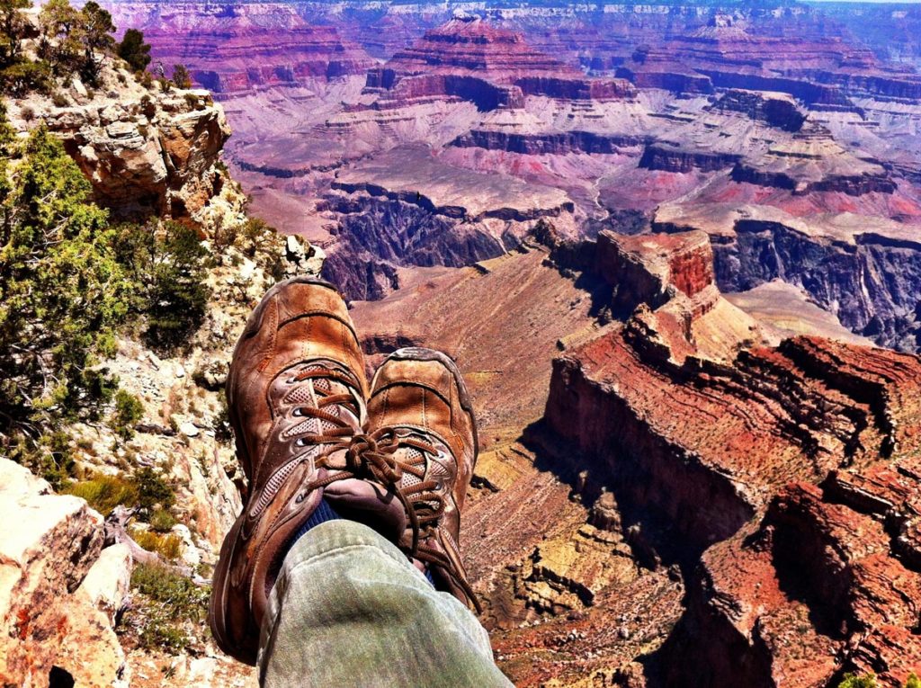 Randonnée dans le parc du Grand Canyon