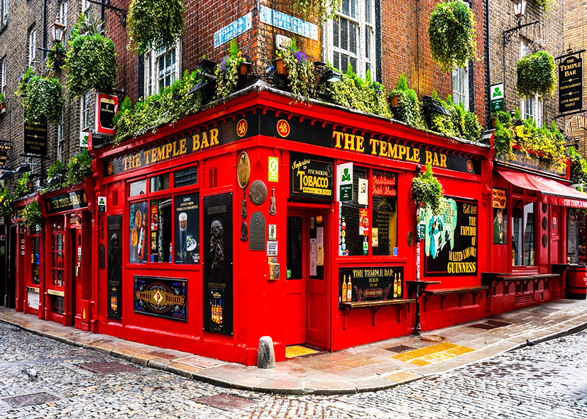 Visitez le Temple Bar de Dublin