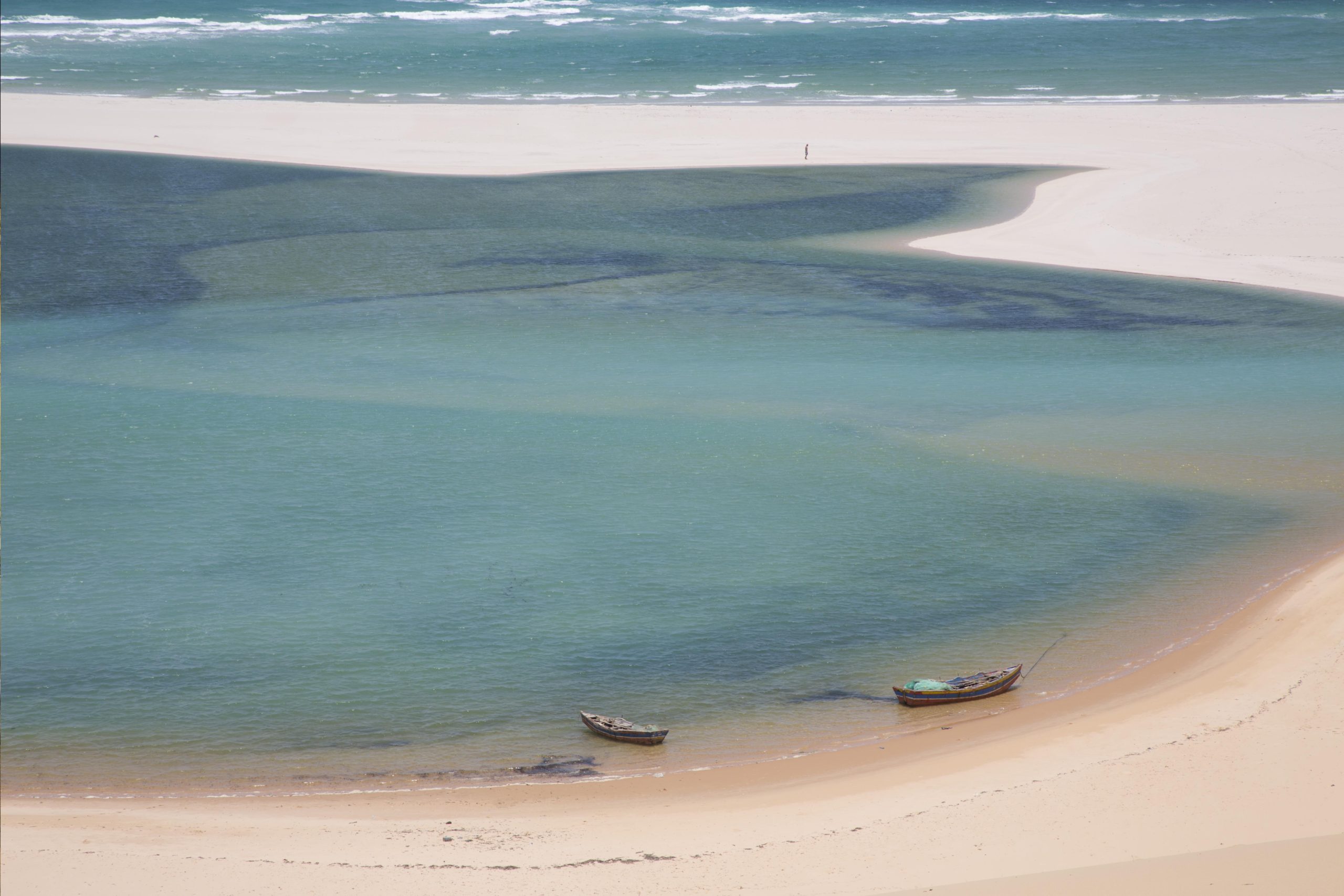 Lagon sur l'ile de Bazaruto, voyage au Mozambique avec Nirvatravel