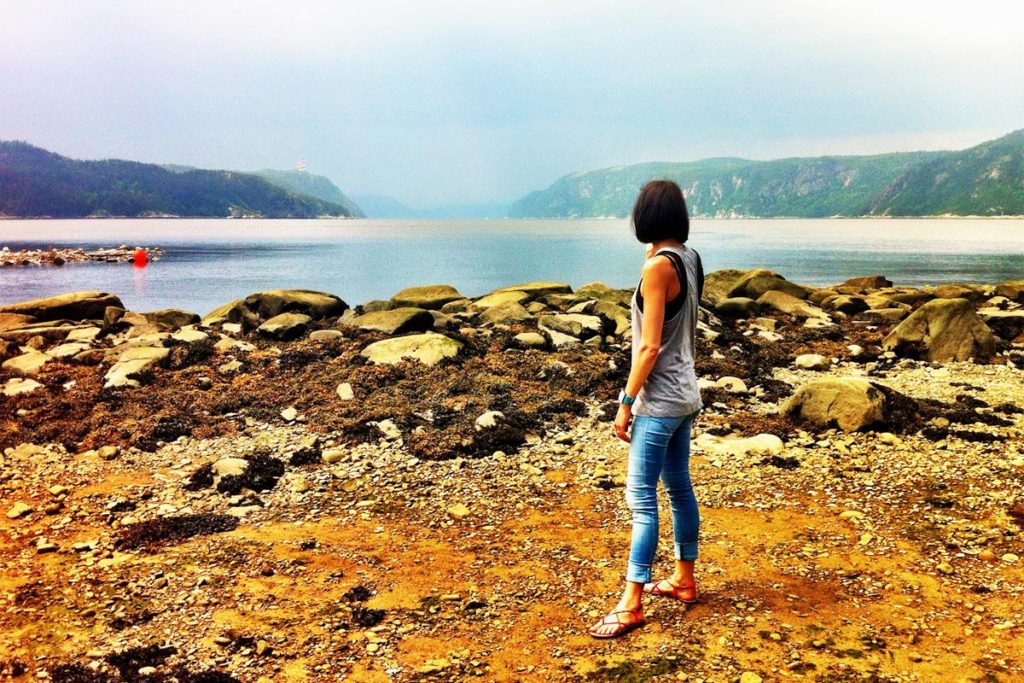 Randonnée dans la Baie-Éternité du Fjord du Saguenay 