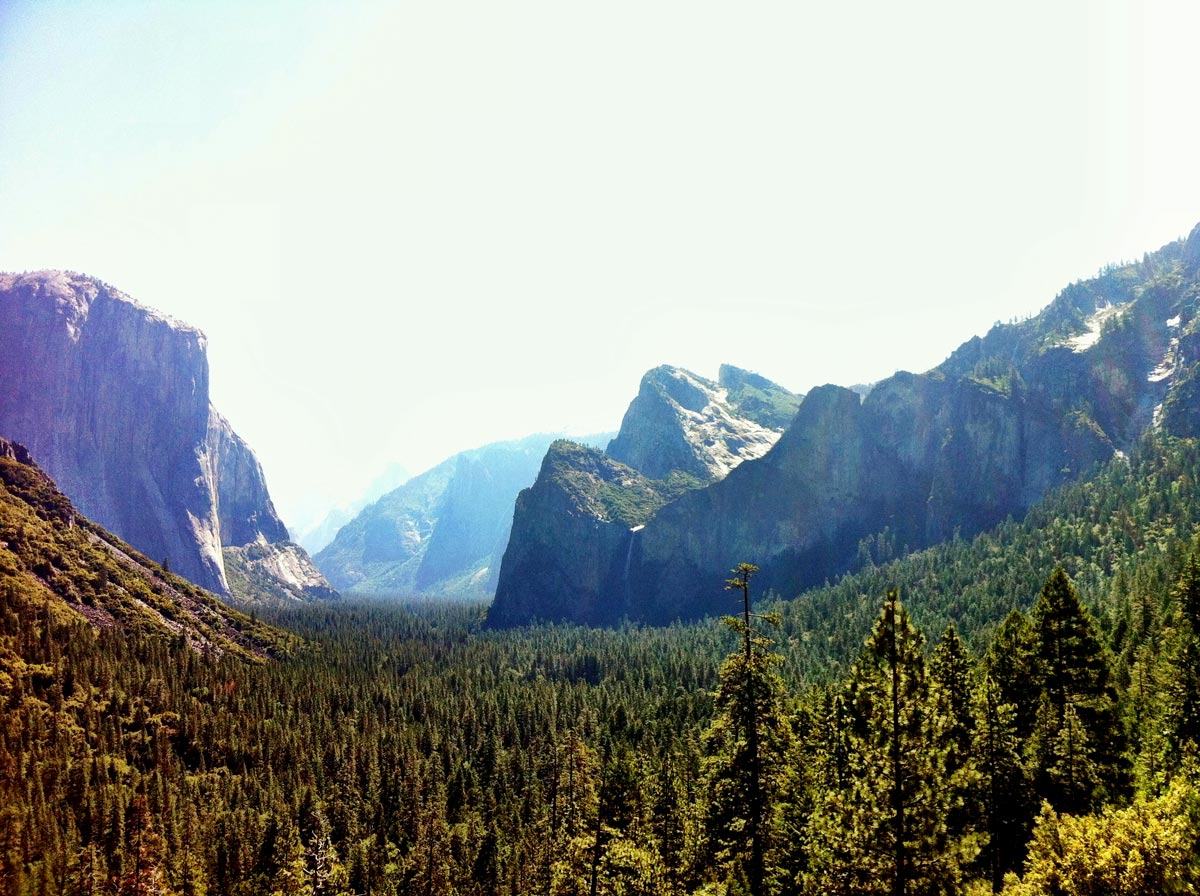 Randonnée dans le Parc National de Yosemite