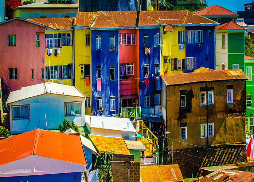 Découverte des quartiers colorés de Valparaiso 