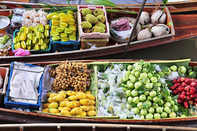Découverte du marché flottant du village de Chau Doc 