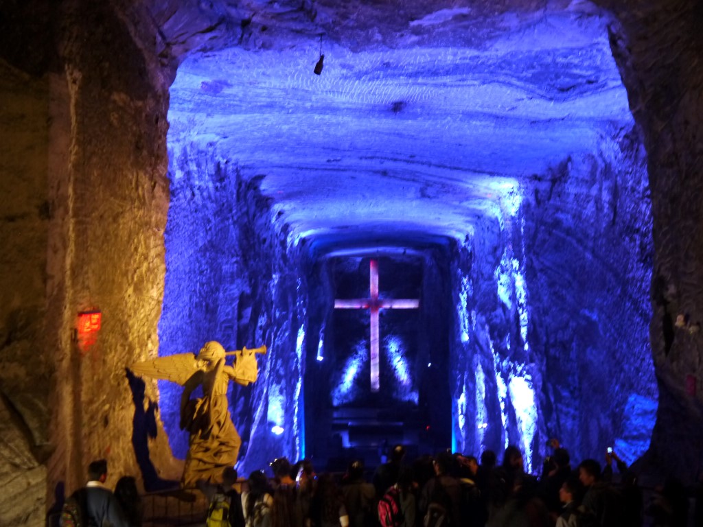 Visite de la cathédrale Zipaquira dans la mine de sel