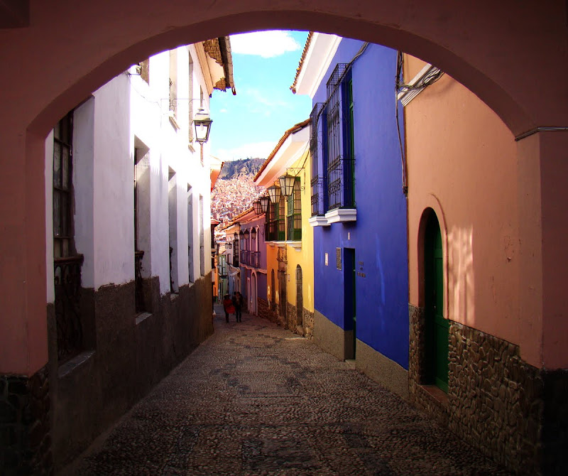 La calle Jaen à La Paz, voyage et rencontres en Bolivie avec Nirvatravel