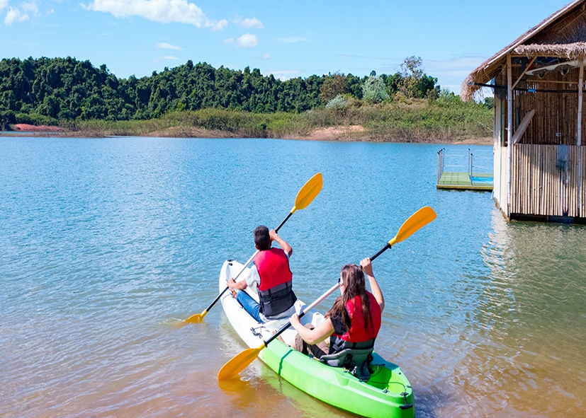 Journée de kayak sur la rivière Nam Song à Vang Vieng