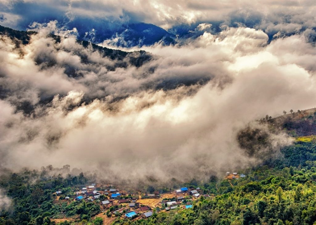 Route vers Phongsaly 
