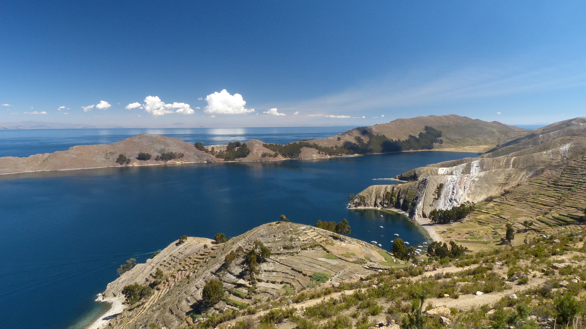 Ile de Taquile sur le lac Titicaca 