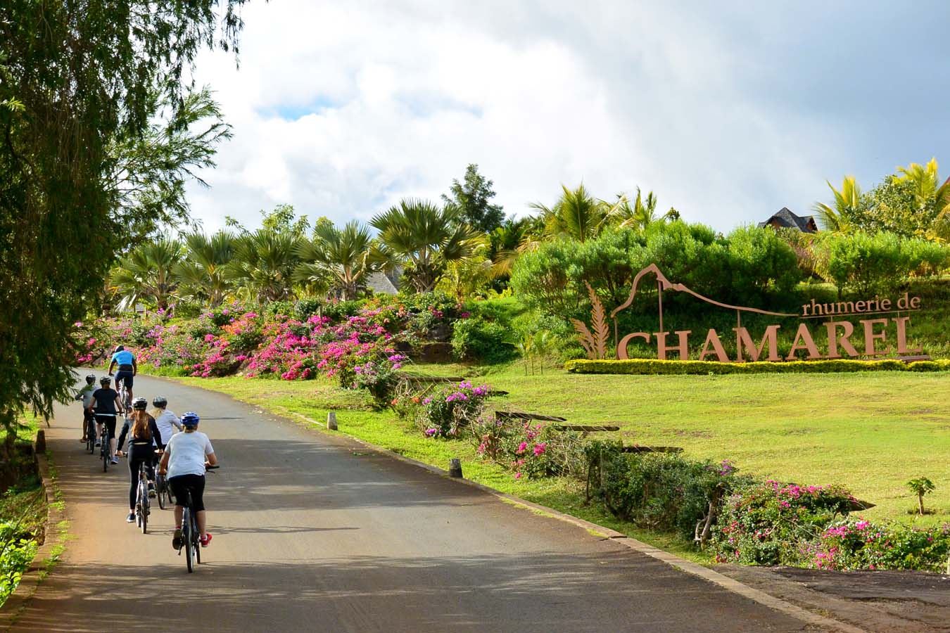 Randonnée guidée à vélo à Chamarel dans le Sud de l'ile