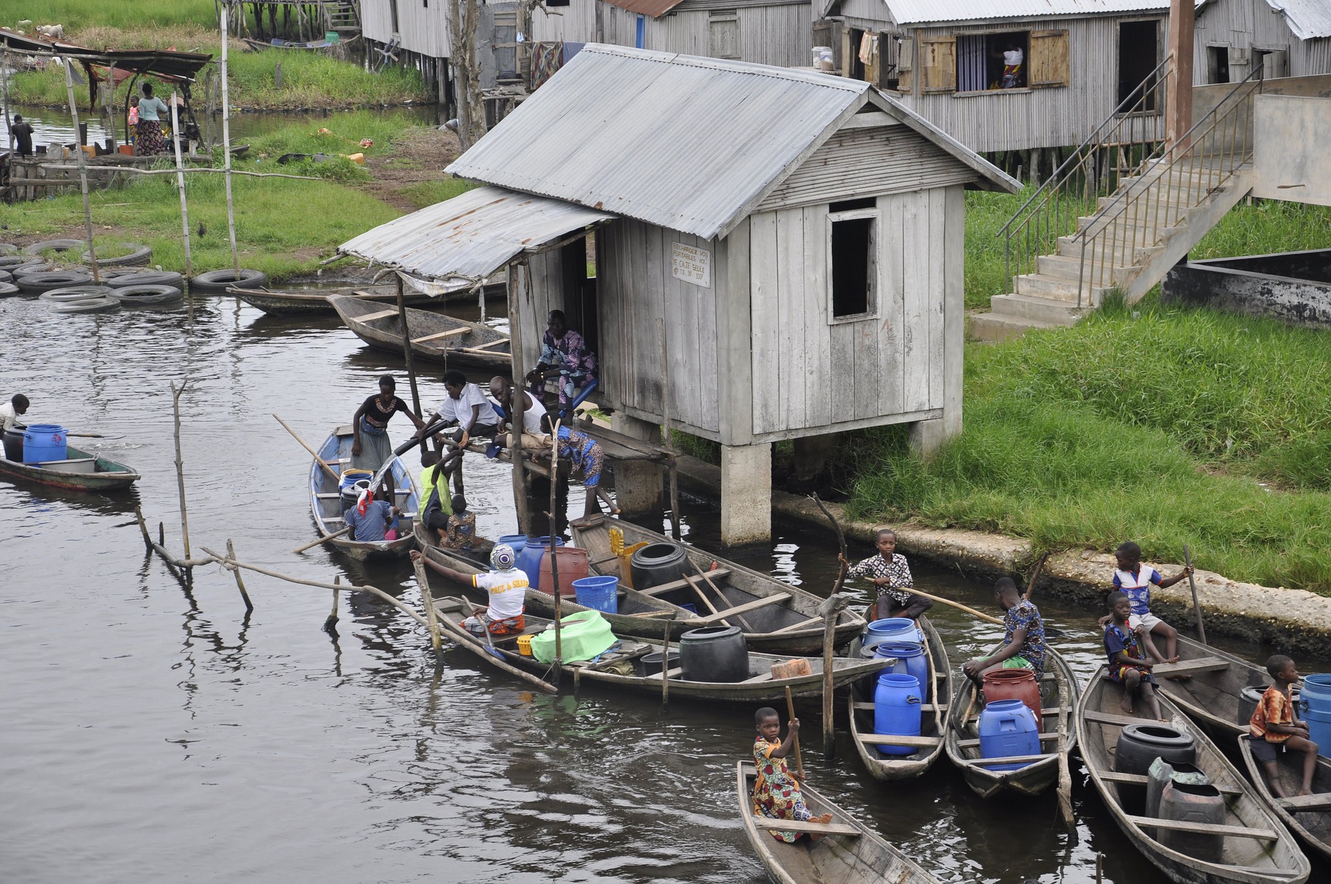 Cité lacustre de Ganvié, voyage au Benin avec Nirvatravel