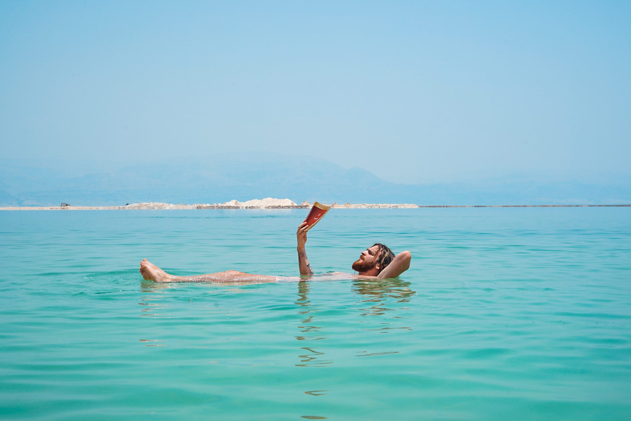  Massada - bain sur la Mer Morte
