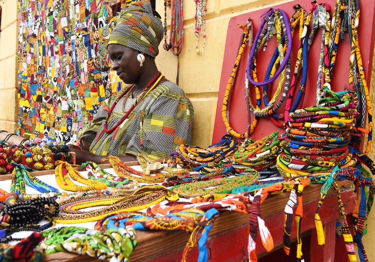 Dakar, marché de Soumbédioune