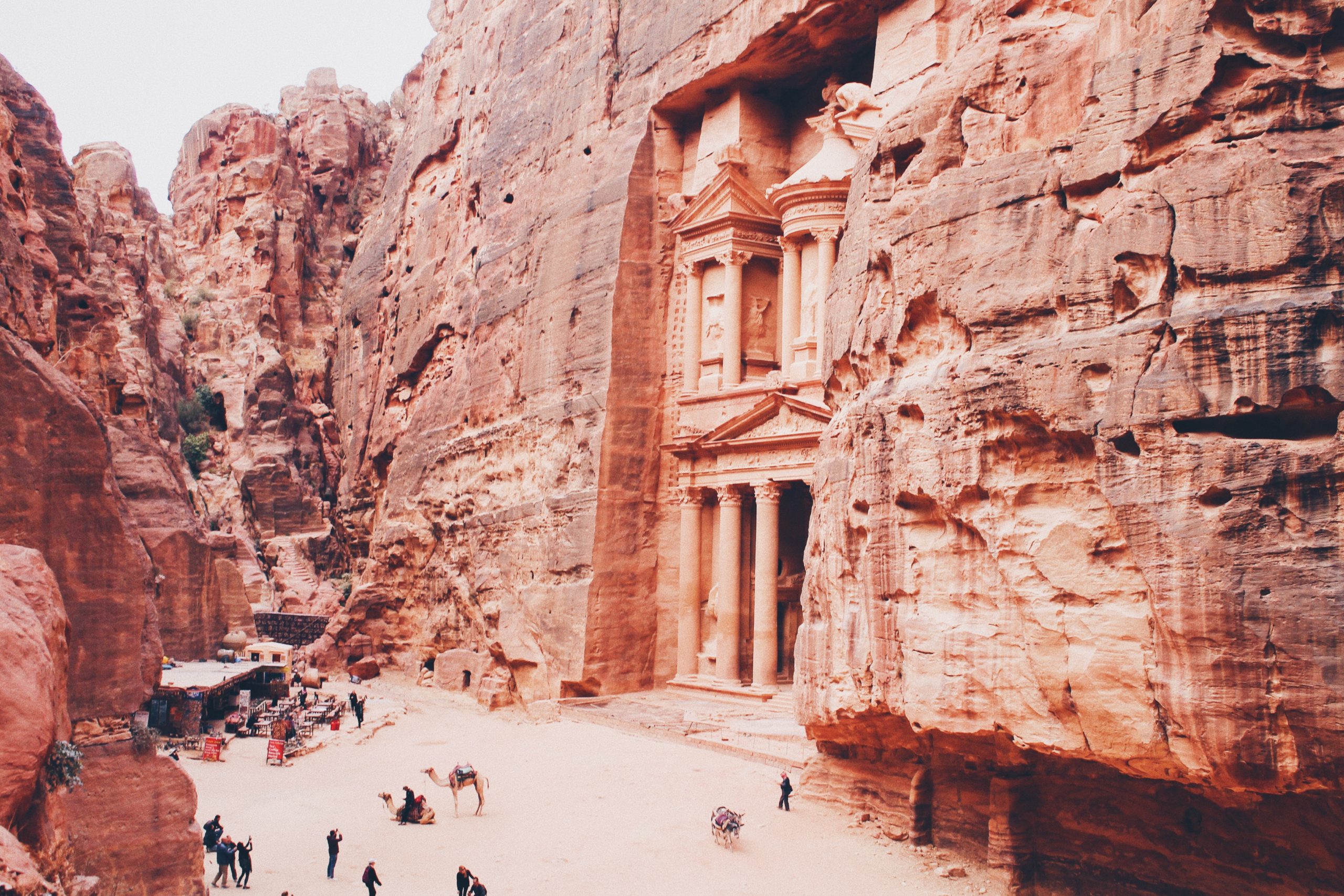 Site de Petra, Wadi Rum, Mer Morte