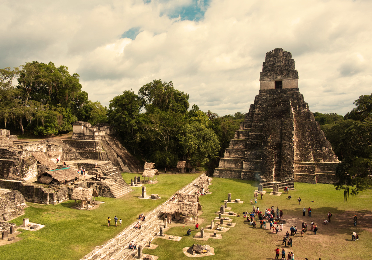 Visite du site de Tikal, ancienne cité maya