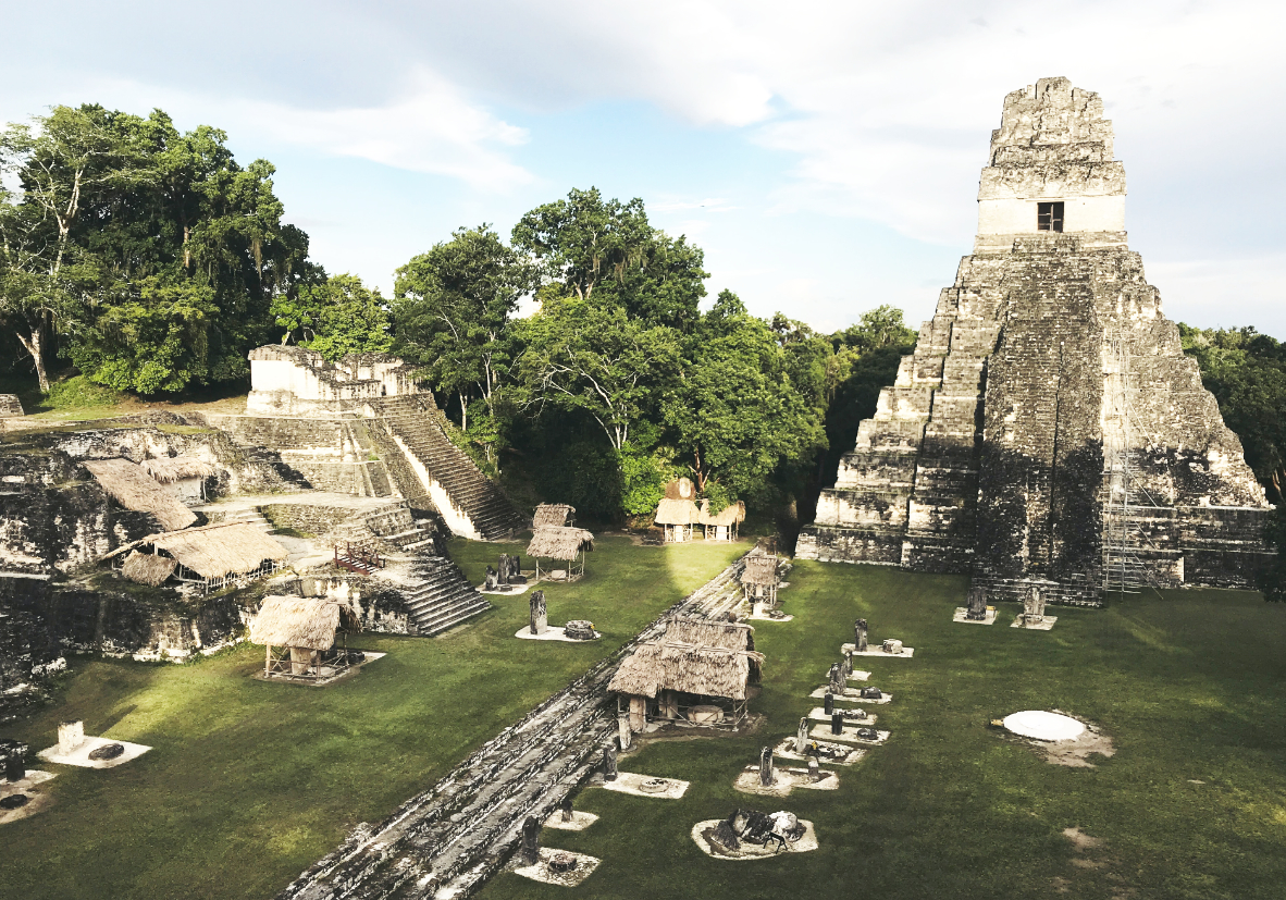 Visite de Tikal, une des plus belles cité Maya