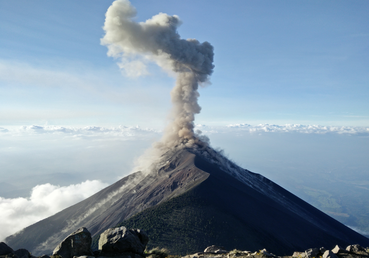 Ascension du Volcan actif Pacaya