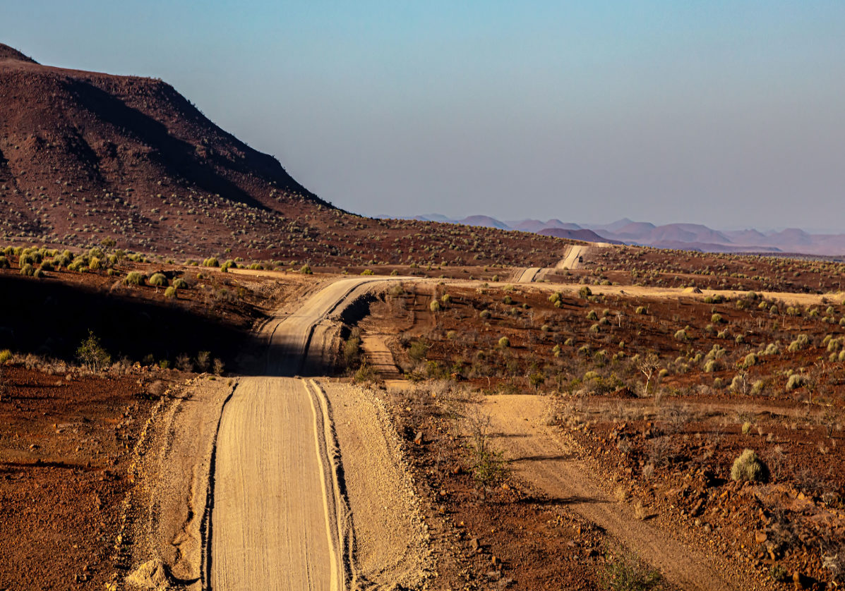Traversée des paysages namibiens vers Etosha