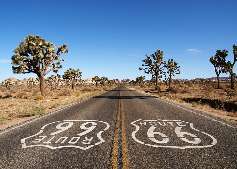 La mythique route 66