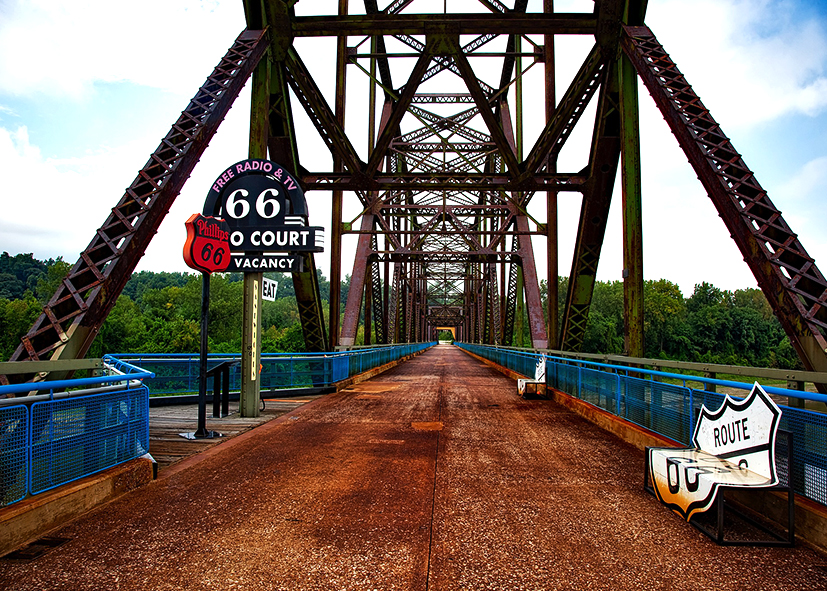 Direction Springfield par la Route 66