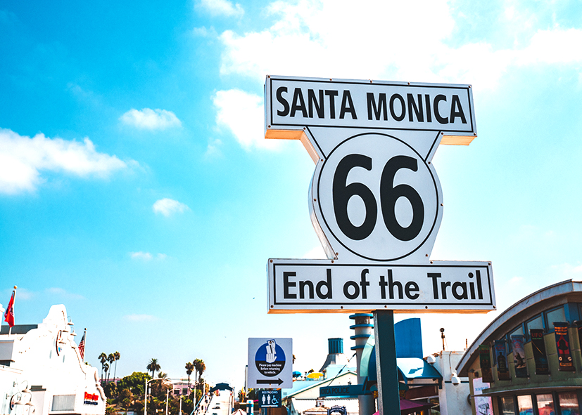 Santa Monica, fin de la Route 66