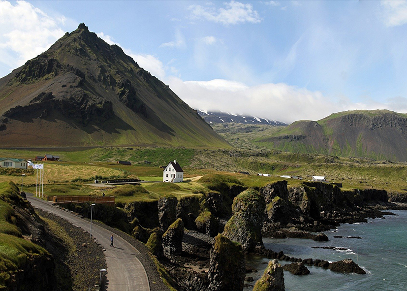 Paysages de la réserve naturelle de Hornstrandir, randonnée en Islande avec une agence Nirvatravel