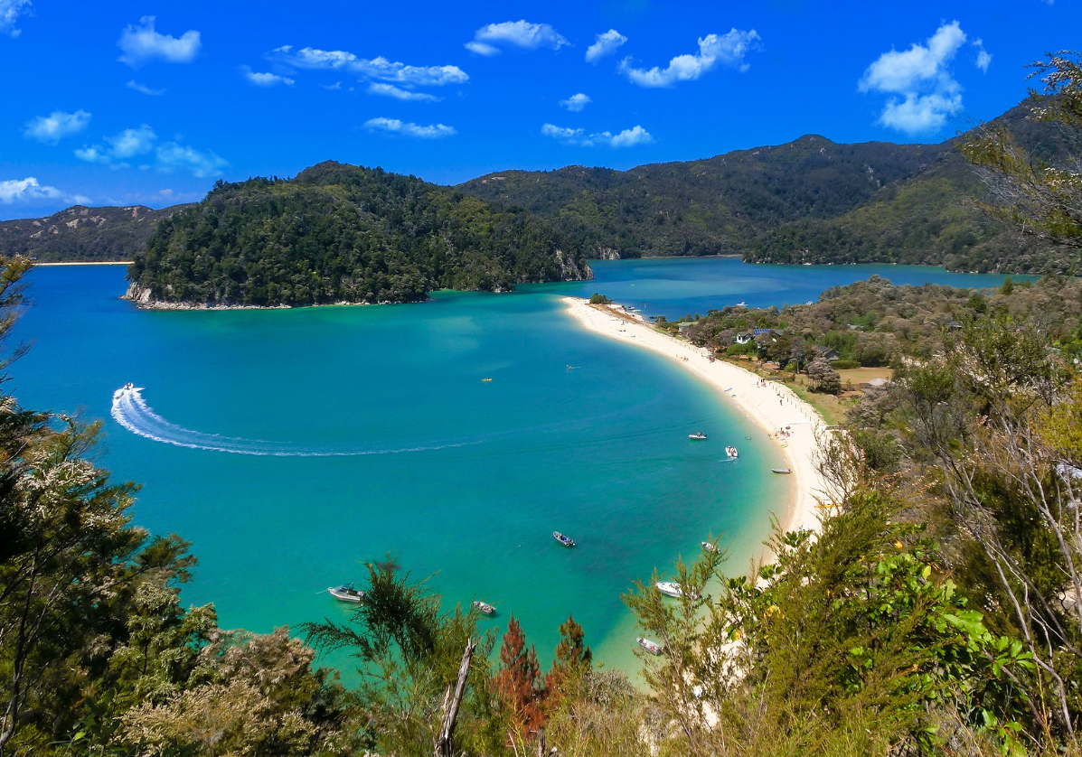 Plage de rêves dans la péninsule de Coromandel , partir en voyage de noces en Nouvelle Zélande avec une agence Nirvatravel