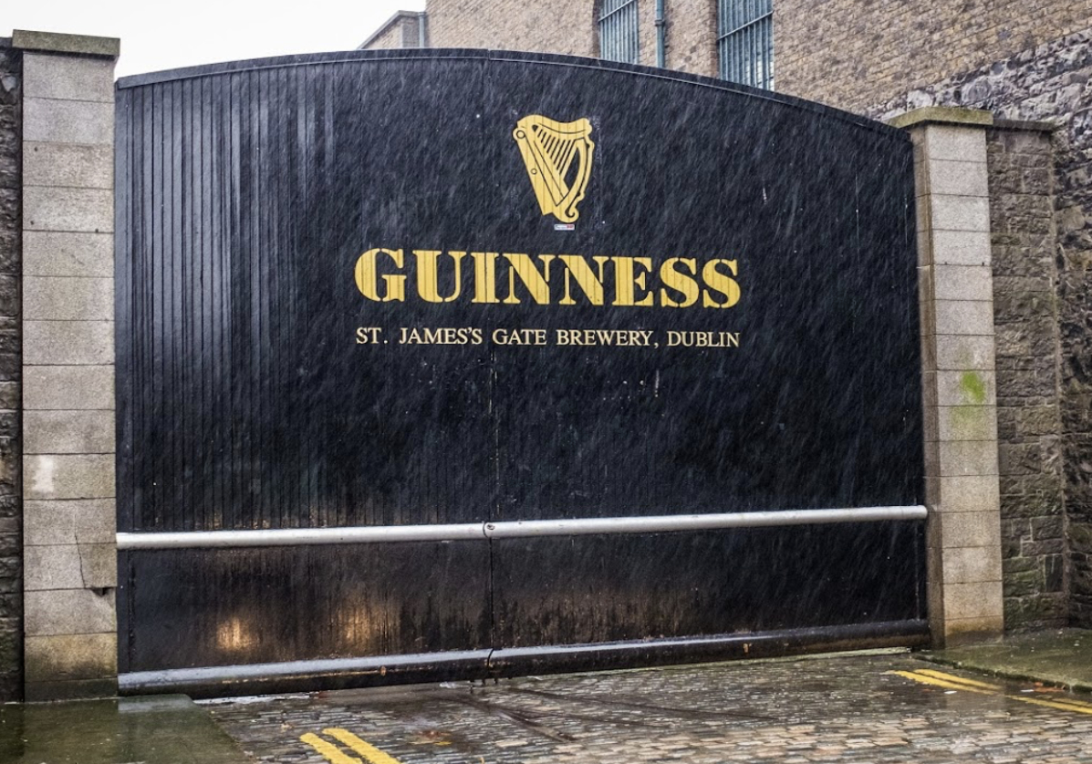 Viiste de la brasserie Guinness