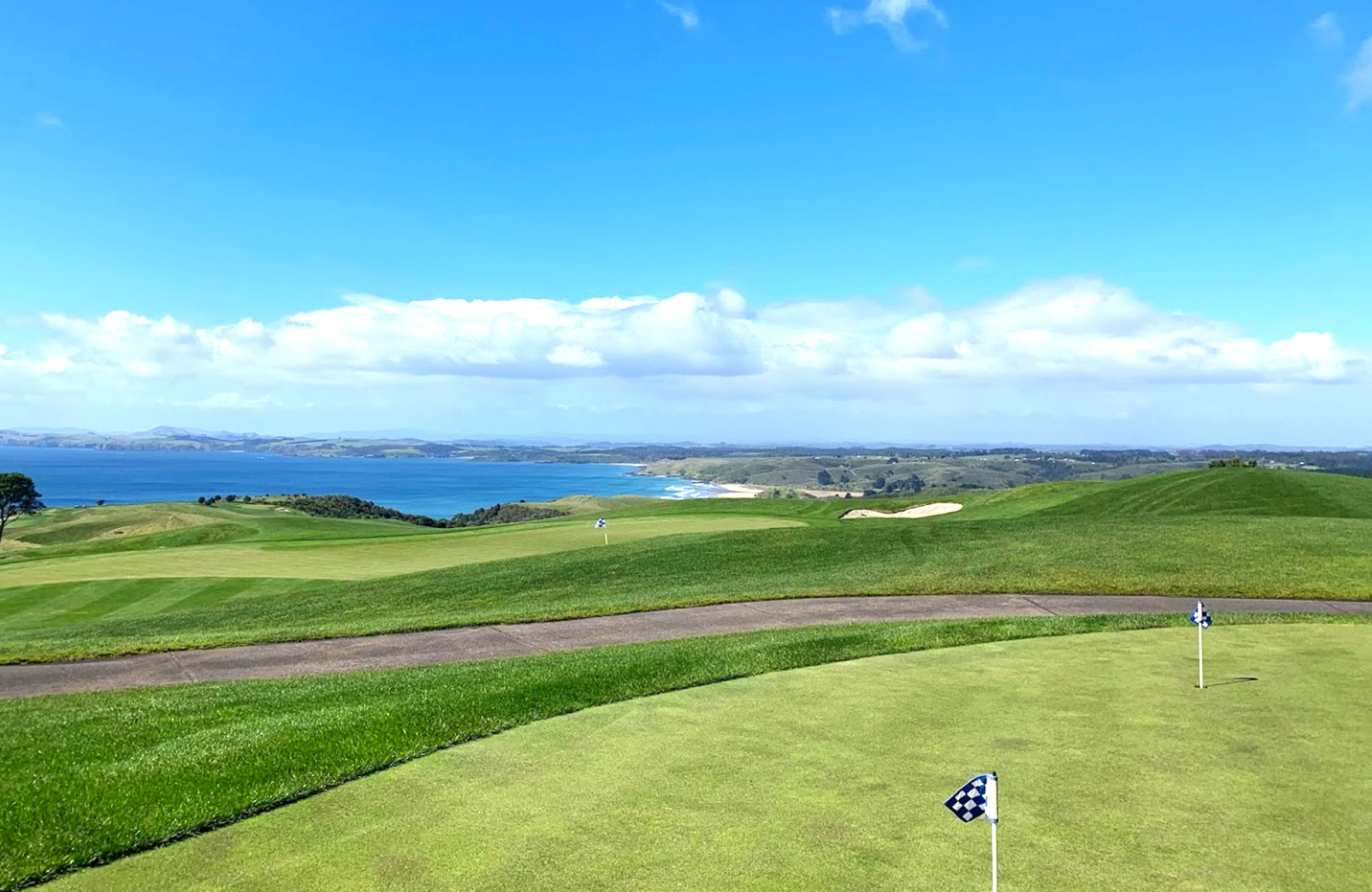 Golf de Kauri Cliffs, pratique du golf en Nouvelle-Zélande