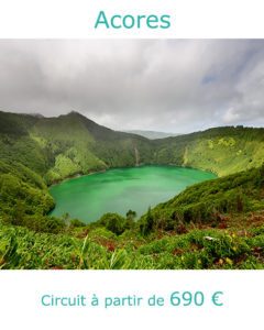 Lagoa Santiago sur l'ile de Sao Miguel, partir aux Acores au mois de juin avec Nirvatravel