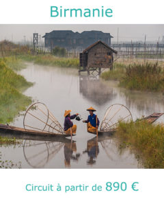 Pêcheurs Intha sur le lac Inle, partir en Birmanie en novembre avec Nirvatravel