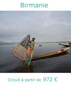 Pêcheur Intha sur le lac Inle, partir en Birmanie en janvier avec Nirvatravel