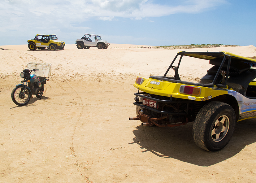 Buggy dans les dunes du Nordeste, voyage aventure au Brésil avec une agence locale Nirvatravel