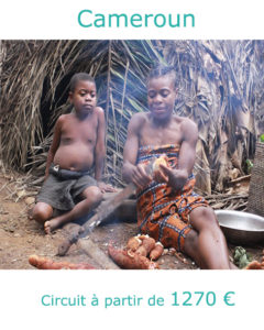 Tribu pygmée dans un camp d'Azobe, partir au Cameroun en février avec Nirvatravel